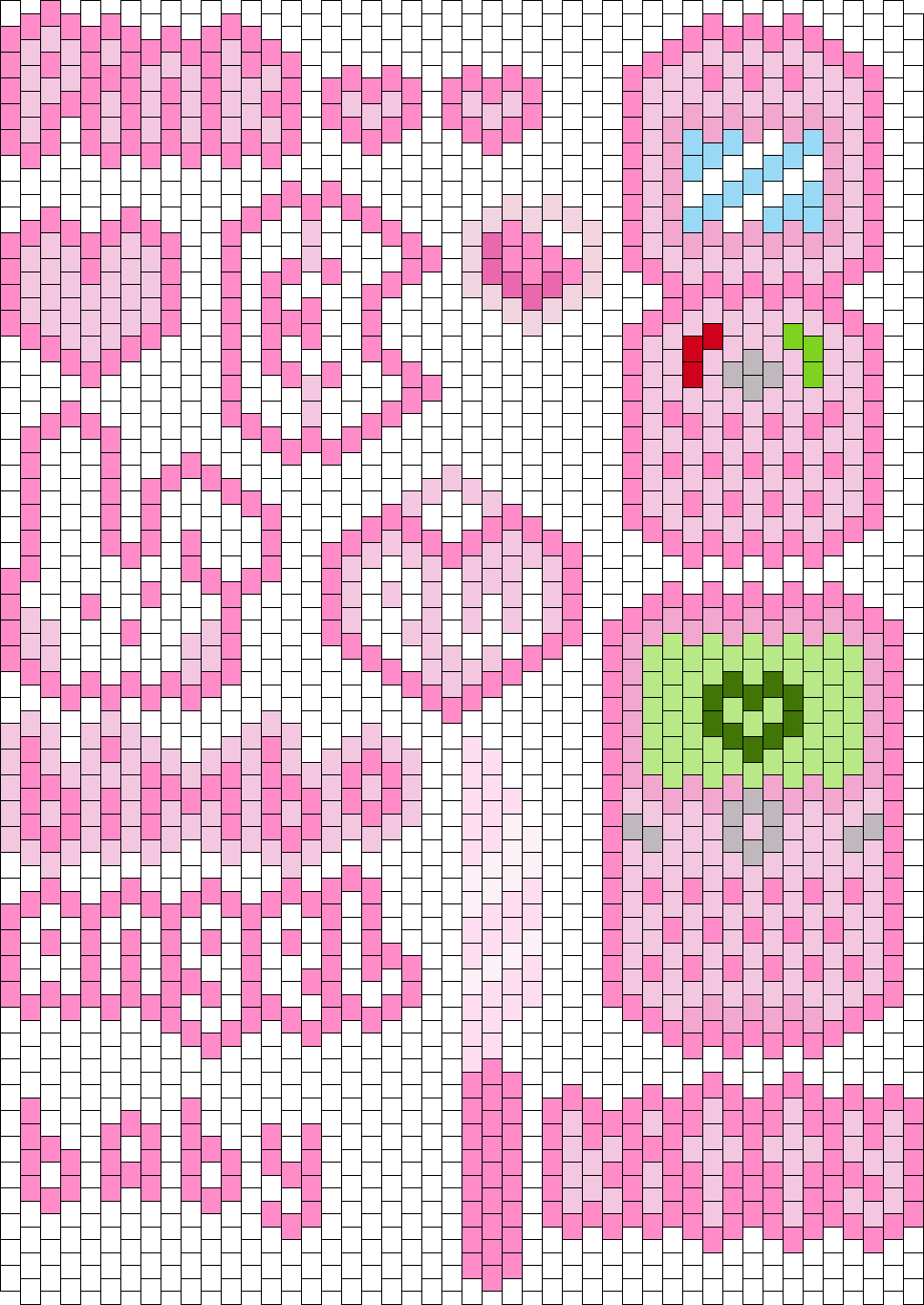 Pink Kandi Sheet