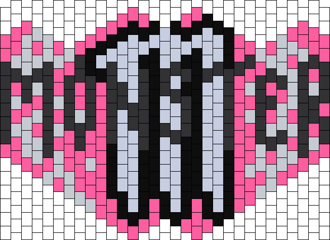 Monster Energy ? Ultra Rose Mask Pony Bead Patterns | Misc Kandi ...