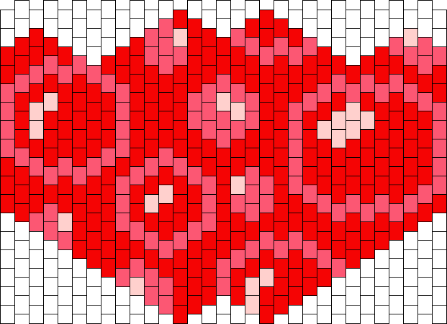 Fanta Strawberry W/o Logo Mask Pony Bead Patterns | Misc Kandi Patterns ...