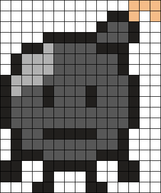 Bomby Bfdi Perler Bead Pattern | Bead Sprites | Misc Fuse Bead Patterns