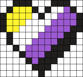 NB Heart Perler