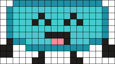 Mini Bracelety Bfb Bfdi Pixel Art Uhhhh Perler Bead Pattern | Bead ...