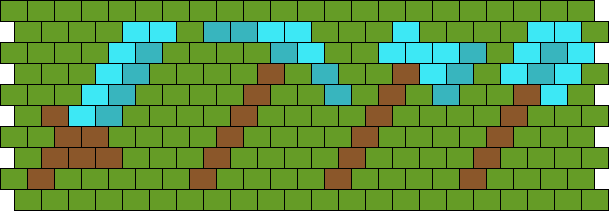 Minecraft Bead Pattern | Peyote Bead Patterns | Misc Bead Patterns