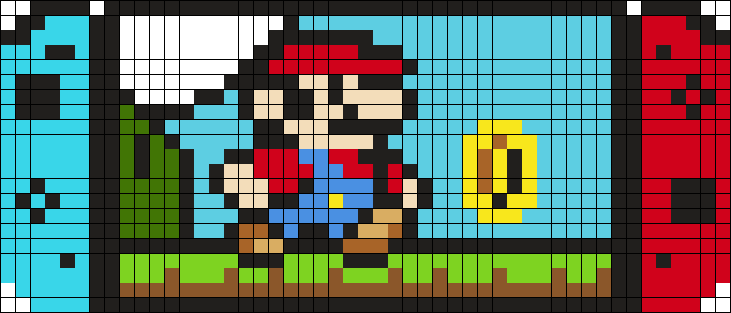 Nintendo Switch Perler Bead Pattern | Bead Sprites | Misc Fuse Bead ...