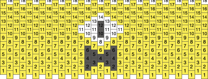 Bill Cipher Gravity Falls Pony Bead Patterns | Misc Kandi Patterns for ...