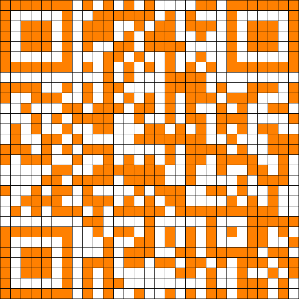 Monkey QR Code Perler Bead Pattern | Bead Sprites | Misc Fuse Bead Patterns