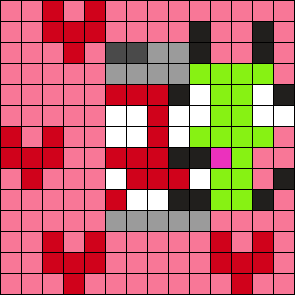 Pfp Pattern My PFP Gir And Dp Perler Bead Pattern | Bead Sprites | Misc Fuse Bead ...