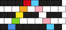 Ally Color Patterns Straight Ally Mini Charm (trans Inclusive Ver.) Bead Pattern | Peyote ...