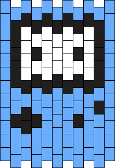 Gameboy Charm Pony Bead Patterns | Misc Kandi Patterns for Kandi Cuffs