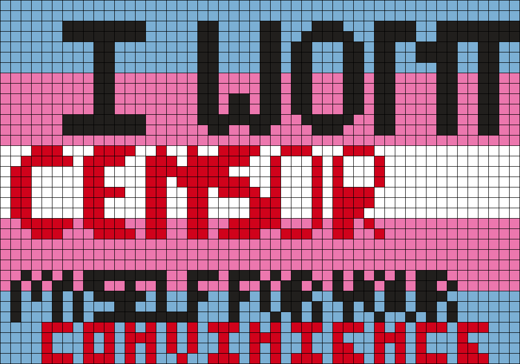 I Will Not Censor Myself Trans Perler