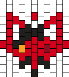 Lapfox Pattern RENARD Q. CHARM !! | LAPFOX Pony Bead Patterns | Misc Kandi Patterns ...