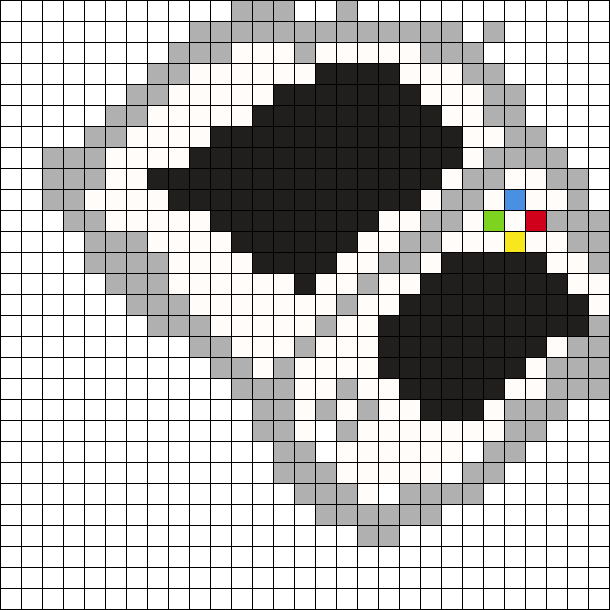 Ds Pattern Nintendo DS Perler Bead Pattern | Bead Sprites | Misc Fuse Bead Patterns