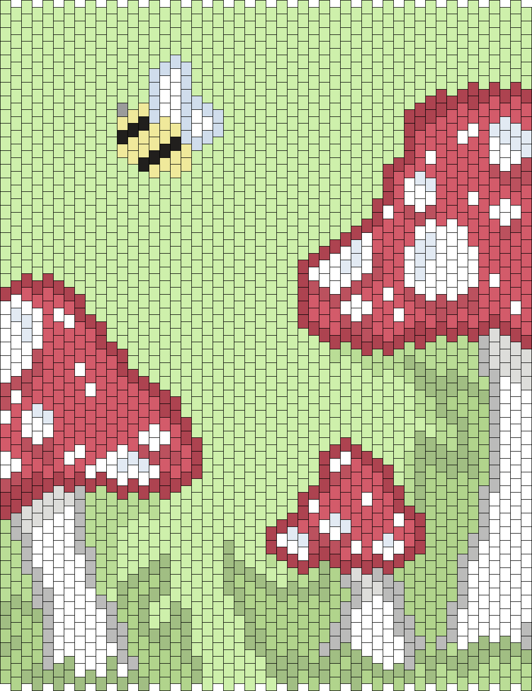 Mushroom Bag Front/back