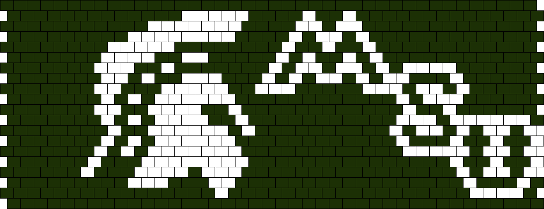 MSU Bead Pattern | Peyote Bead Patterns | Misc Bead Patterns