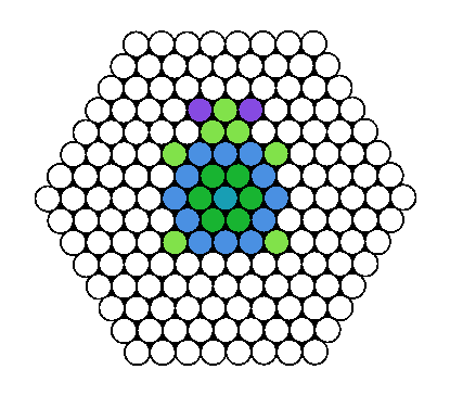 Lil Turtle Perler Bead Pattern | Bead Sprites | Misc Fuse Bead Patterns