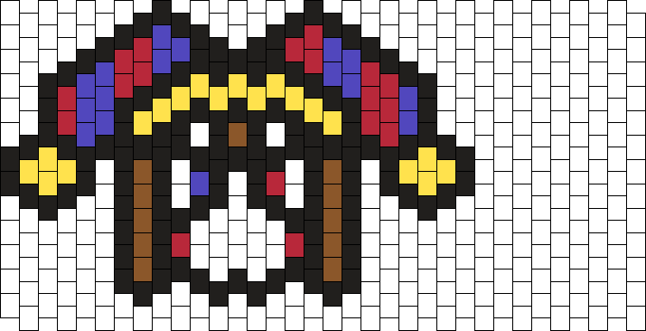 The Amazing Digital Circus Pomni Kandi Pattern Pony Bead Patterns ...