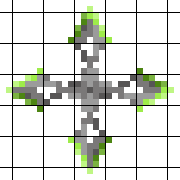 Shuriken’s Shuriken (phighting) Perler Bead Pattern | Bead Sprites ...