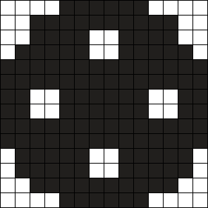 Button Sprites Patterns Coroline Button Perler Bead Pattern | Bead Sprites | Misc Fuse Bead ...
