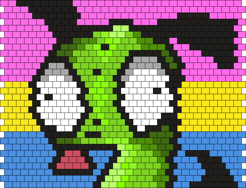 Ppan Pattern Pan Gir Pattern! Bead Pattern | Peyote Bead Patterns | Misc Bead Patterns