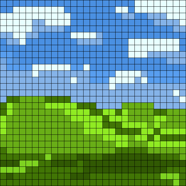 Cod Pattern Bliss Windows Bliss Perler Bead Pattern | Bead Sprites | Misc Fuse Bead Patterns