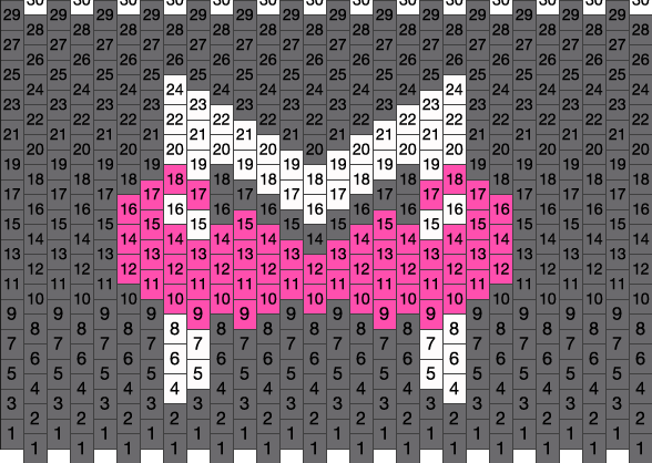 Markiplier Pony Bead Patterns | Misc Kandi Patterns for Kandi Cuffs