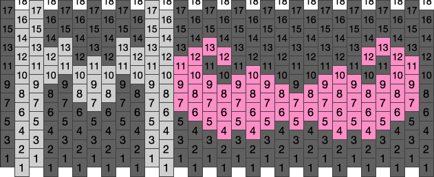 Markiplier Cuff Pattern Pony Bead Patterns | Misc Kandi Patterns for ...