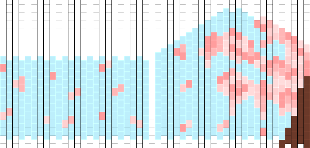 Cherry Blossom Wallet Pony Bead Patterns | Misc Kandi Patterns for ...