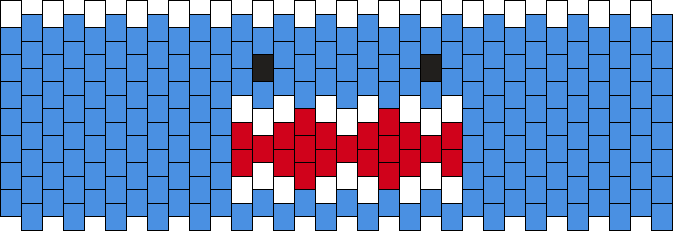 Domo Cuff Pony Bead Patterns | Misc Kandi Patterns for Kandi Cuffs