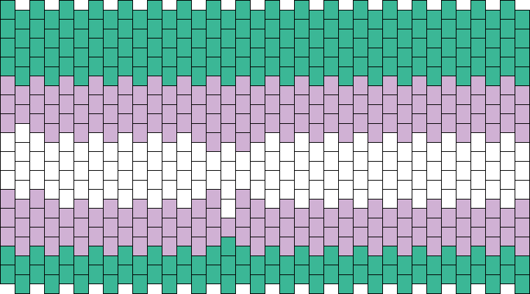 Flutter Dandy World Transgender Flag Bag (back)