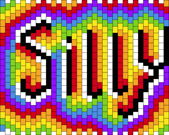 Sillyy Pattern Kandi Patterns for Kandi Cuffs - Misc Pony Bead Patterns