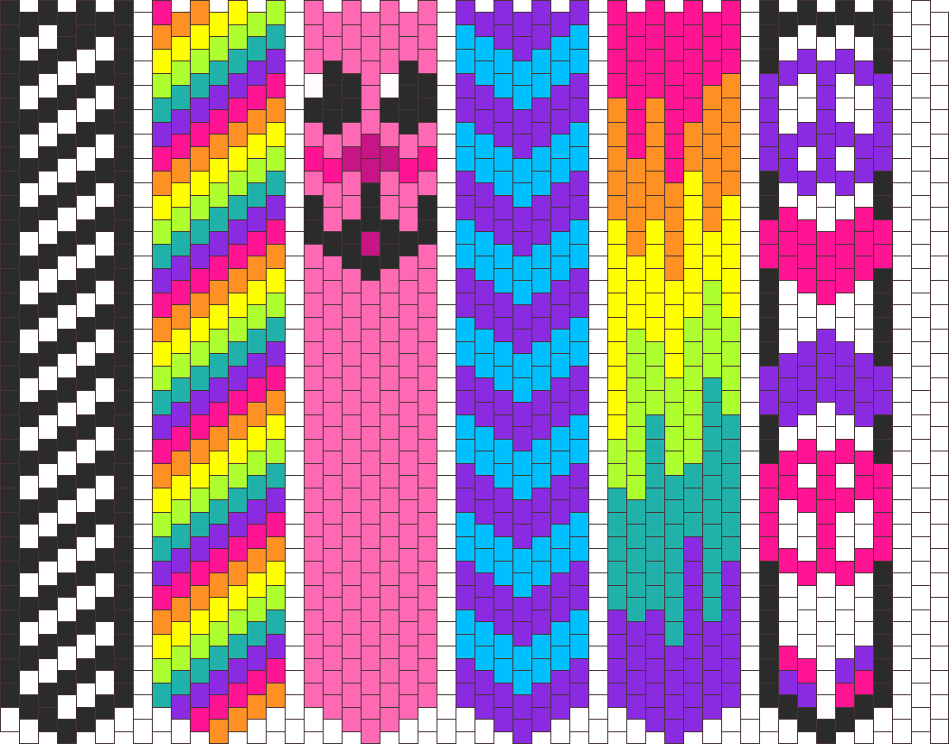 Ties Bead Pattern Peyote Bead Patterns Simple Bead Patterns