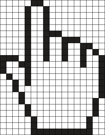 Mouse Cursor Pointer Perler