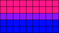 Bi Flag Perler LGBTQ+ Perler Bead Pattern | Bead Sprites | Simple Fuse ...