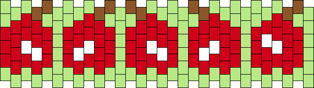 Cherry Babe Pony Bead Patterns | Simple Kandi Patterns for Kandi Cuffs