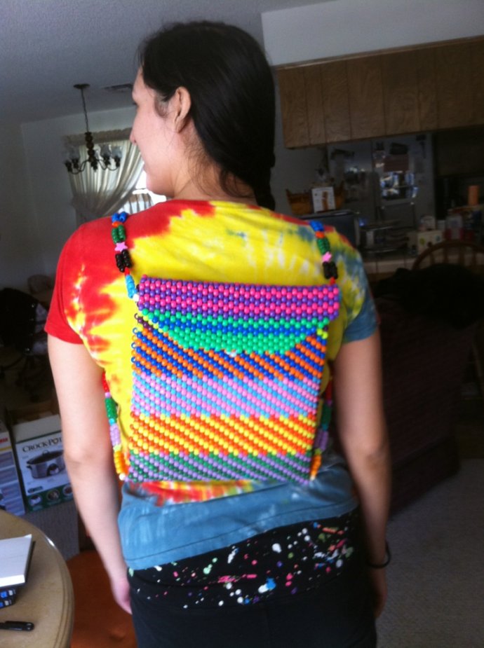 hello kitty kandi backpack (back) by rainbowkittyplur Kandi Photos on