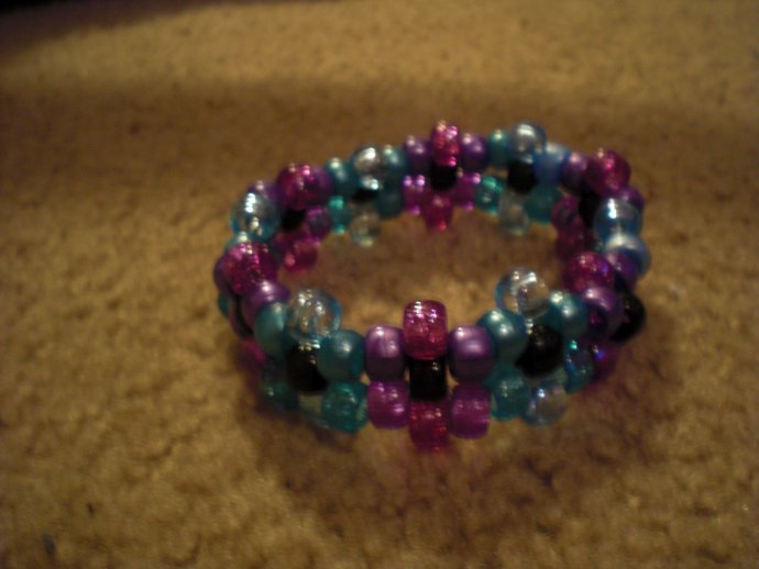 flower bracelet by CandyKoRn Kandi Photos on Kandi Patterns