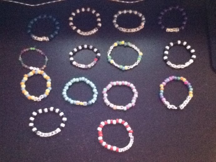 Some of my Kandi Singles by AnimeFreak01 Kandi Photos on Kandi Patterns