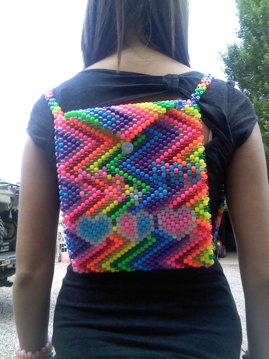 finished backpack( by Heatherjensen Kandi Photos on Kandi Patterns
