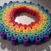 My First 3D Ladder Cuff by laurencx - Kandi Photos on Kandi Patterns