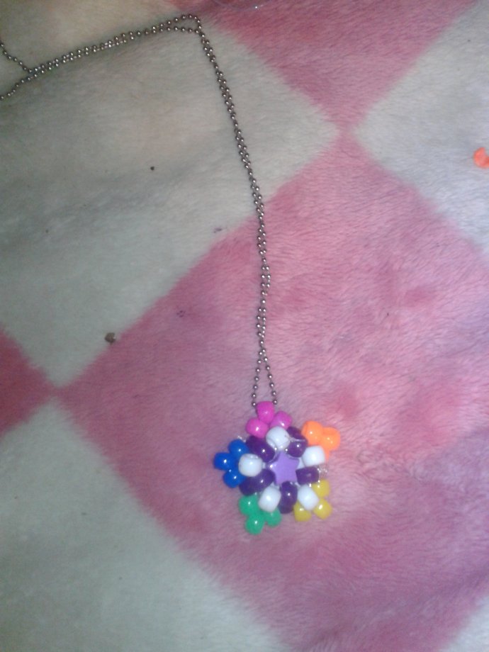 3d Kandi Star Necklace by sciichaos Kandi Photos on Kandi Patterns