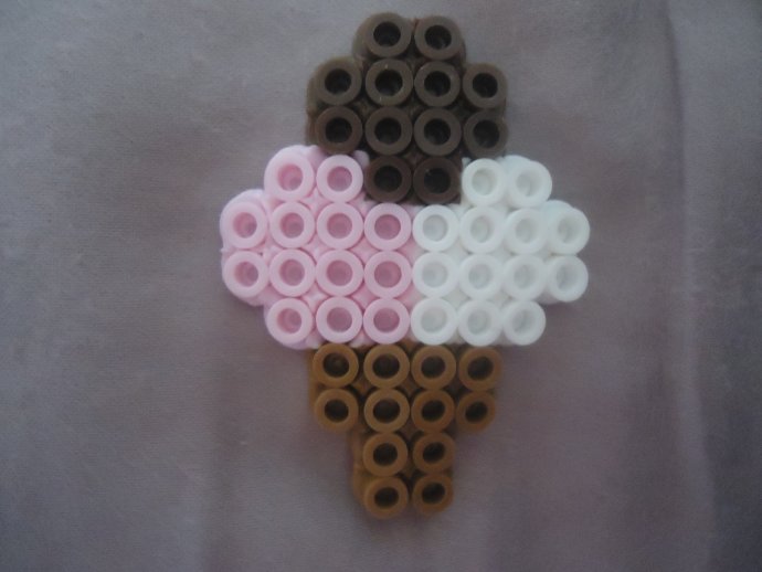 Mini Ice Cream by PerlerHime Kandi Photos on Kandi Patterns