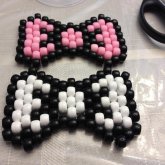 Kandi Bows by cartoon2494 - Kandi Photos on Kandi Patterns
