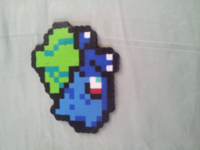 bulbasaur perler by freakinflip Kandi Photos on Kandi Patterns