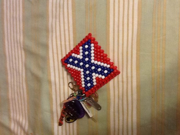 rebel flag wallet by PuppyLoves24 Kandi Photos on Kandi Patterns