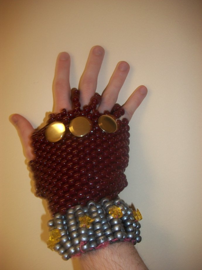 yugioh duelist glove by SunShower Kandi Photos on Kandi Patterns