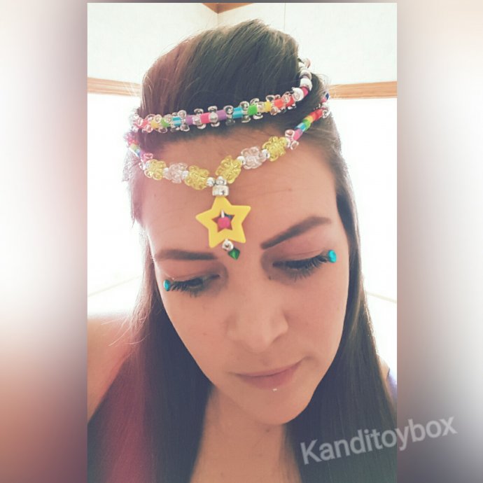 Star kandi hair piece by KandiToYBoX Kandi Photos on Kandi Patterns