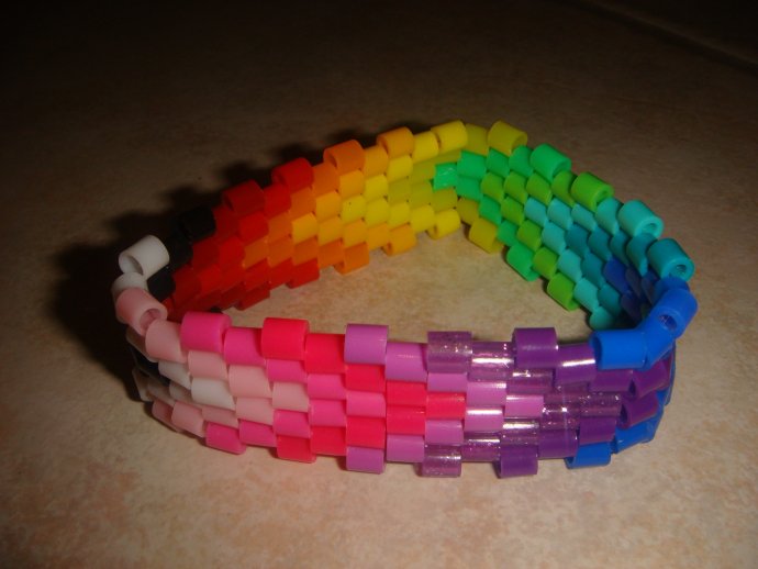 Fuse Bead Bracelet by Babybutt Kandi Photos on Kandi Patterns