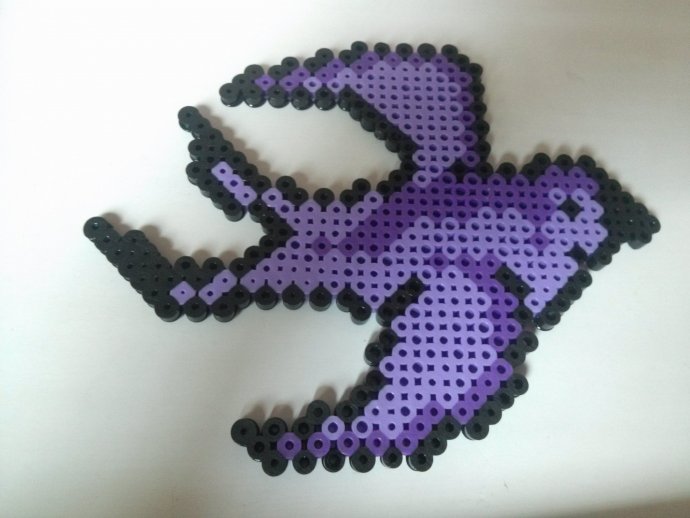 Swallow perler by IEatCrayons Kandi Photos on Kandi Patterns