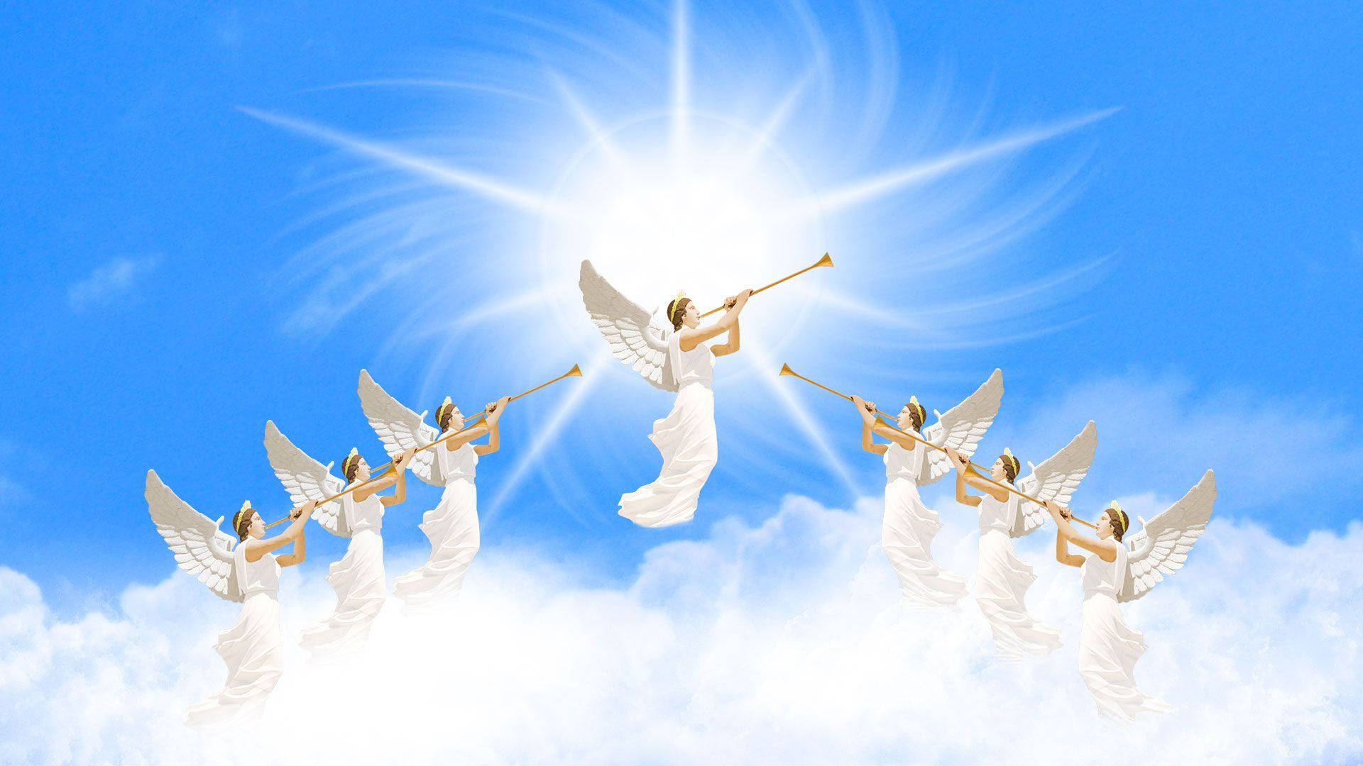 Angel Stops Runaway Shopping Cart