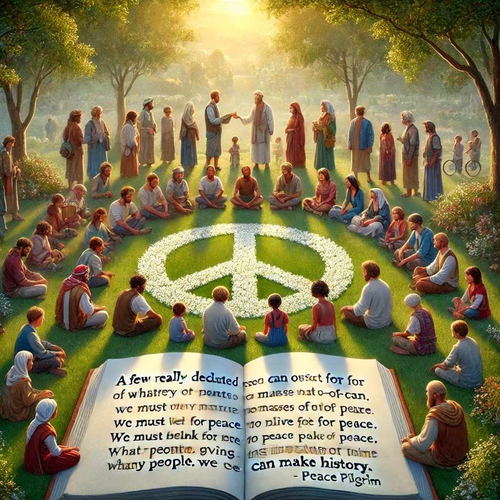 Quote by the Peace Pilgrim